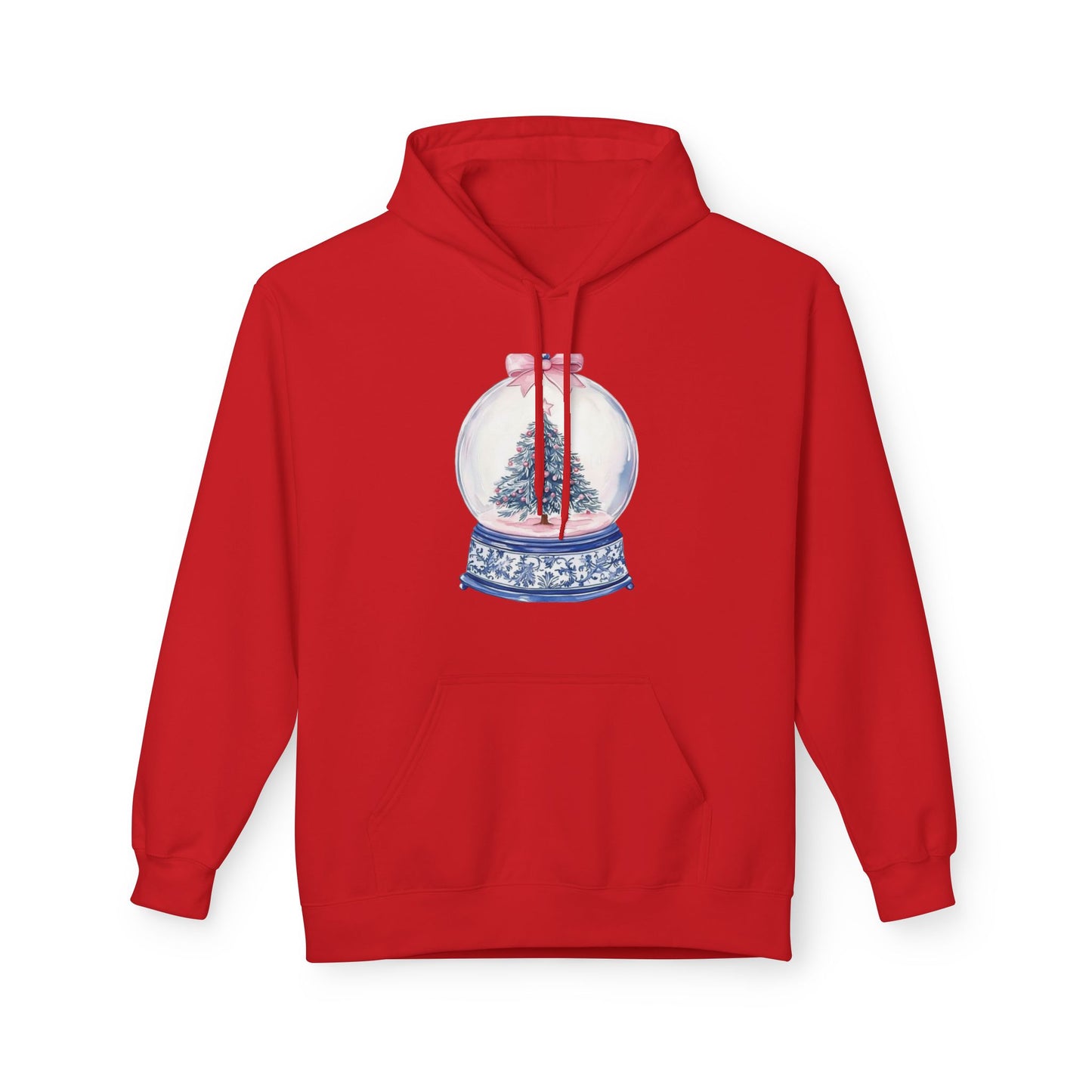 Christmas Snow Globe Fleece Hoodie
