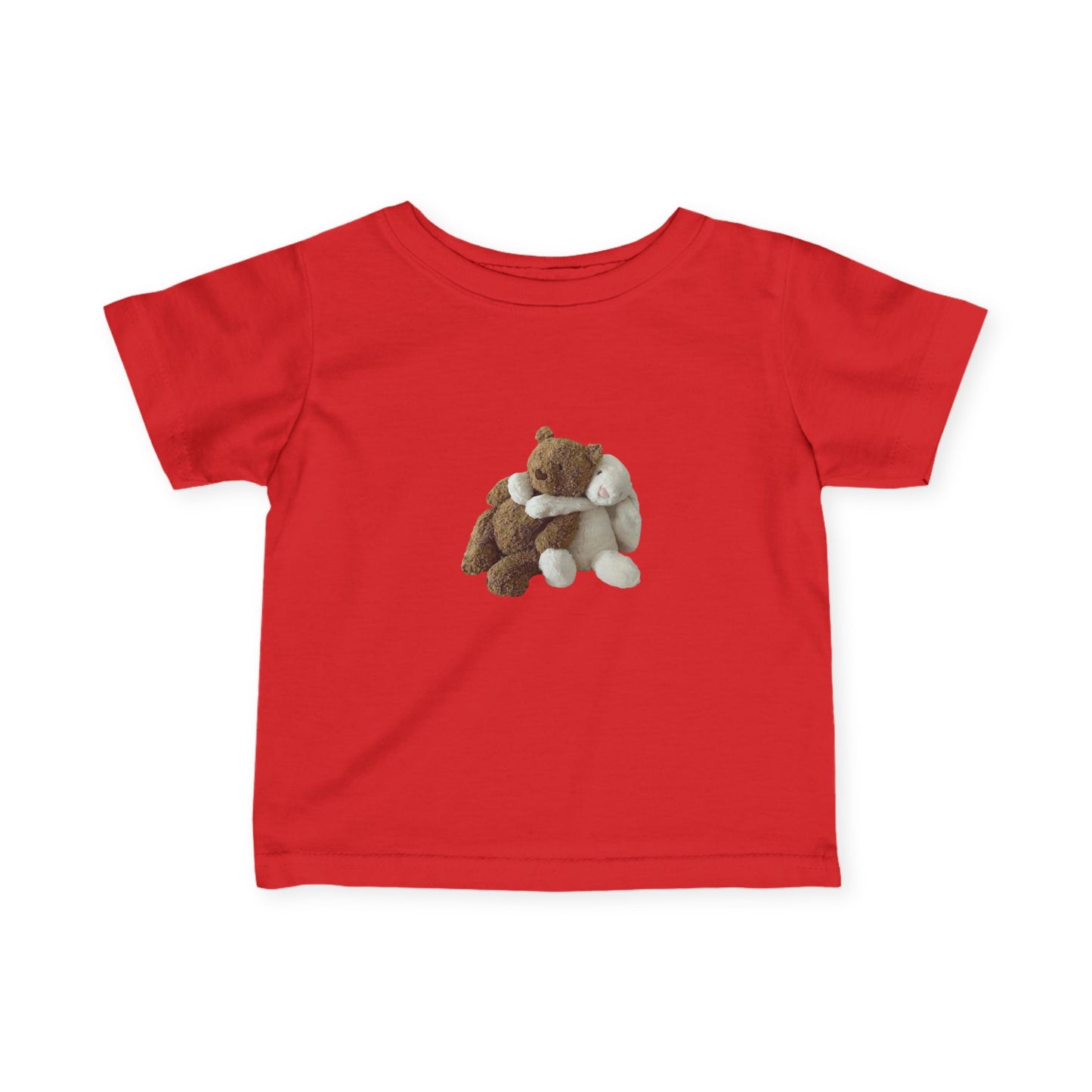 Adorable Infant Tee with Cuddly Bear