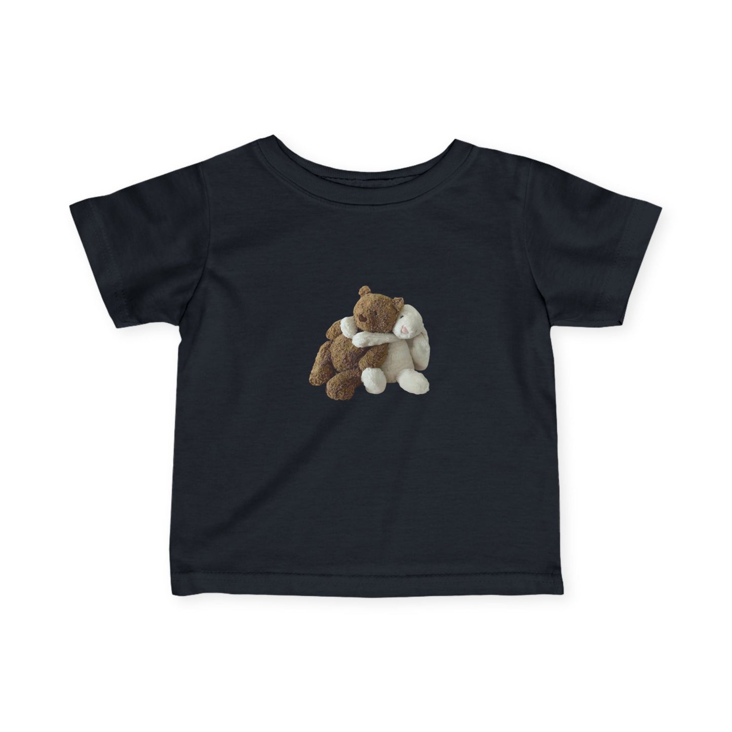 Adorable Infant Tee with Cuddly Bear
