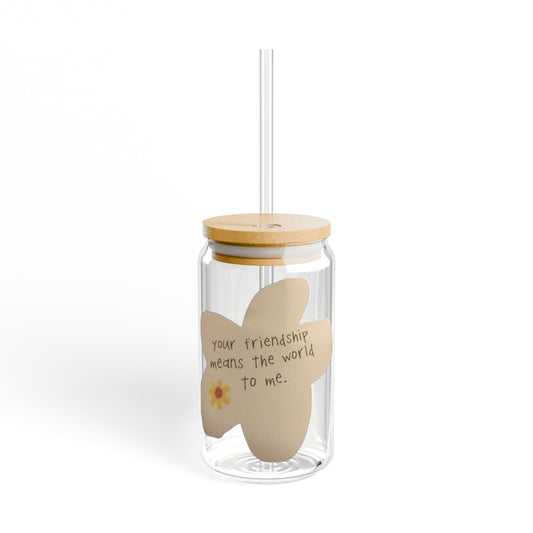Friendship 16oz Sipper Glass