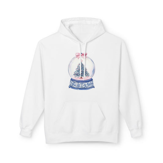 Christmas Snow Globe Fleece Hoodie