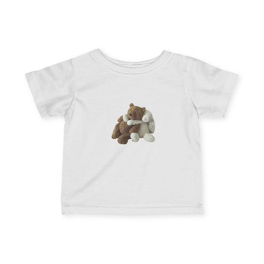 Adorable Infant Tee with Cuddly Bear